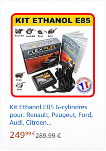 Kit ethanol pour quel voiture