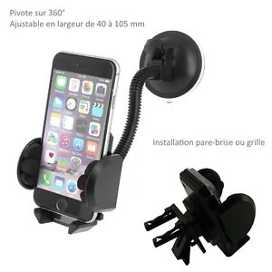 Support voiture iphone 8 plus