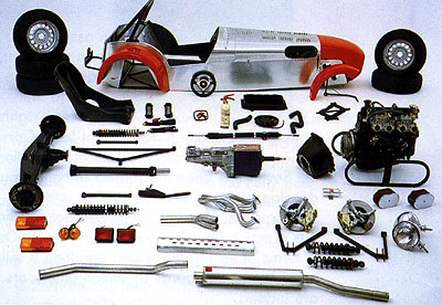 Voiture en kit super seven