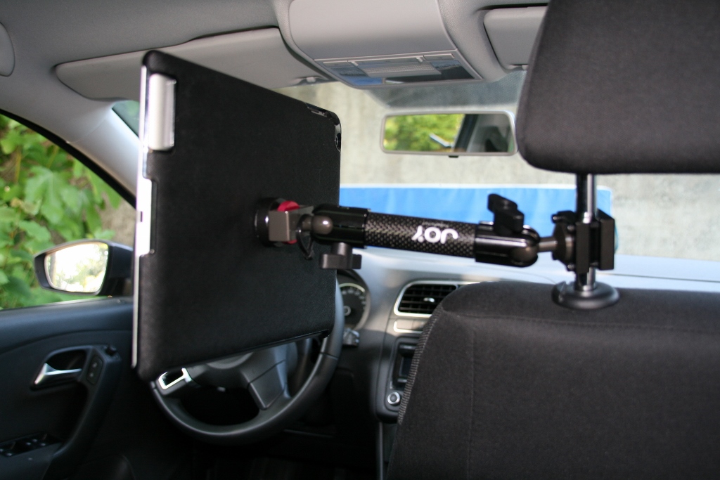 Support voiture universel tablette pour appui tête olixar