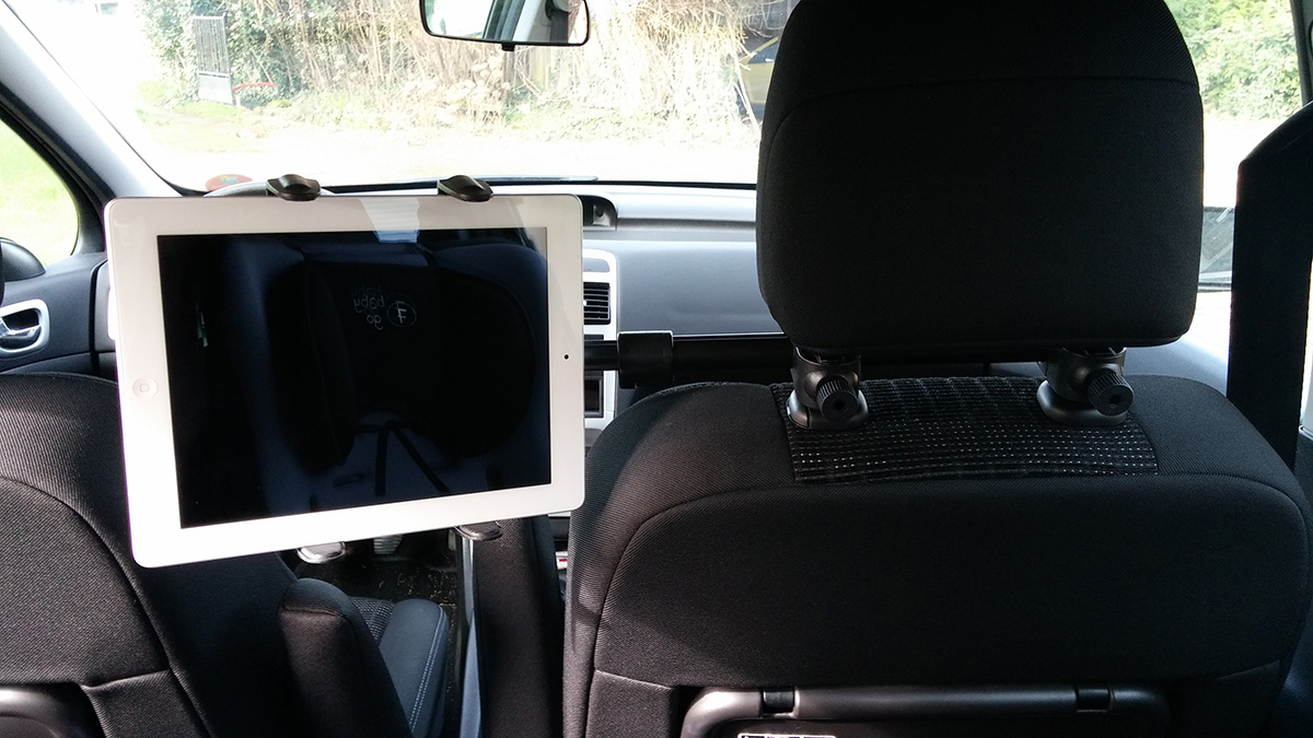 Support voiture universel tablette pour appui tête arkon tab3-rshm