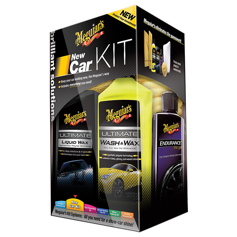 Kit voiture neuve meguiars