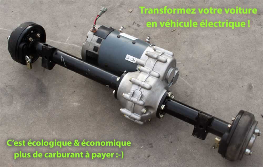 Kit conversion voiture électrique