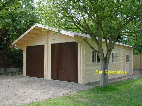Garage voiture en kit bois