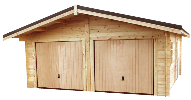 Garage voiture en kit bois