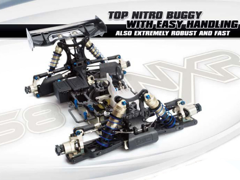 Voiture thermique en kit 1/8