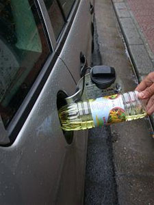 Kit voiture huile de friture
