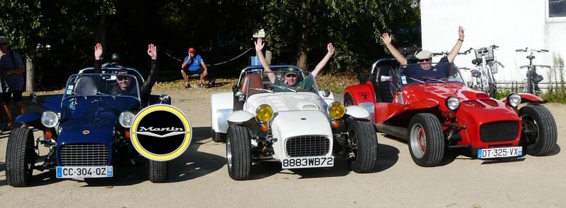 Voiture en kit martin seven