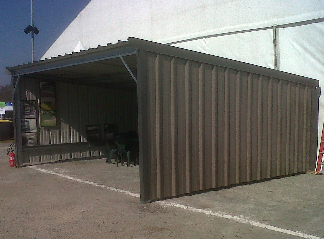 Abris voiture en kit metal