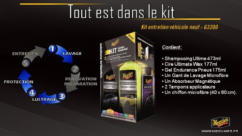 Kit voiture neuve meguiars