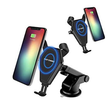 Support voiture qi iphone x