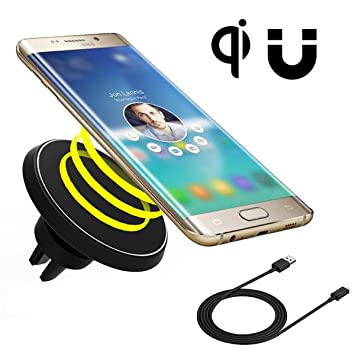 Support voiture qi iphone