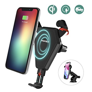 Support voiture qi iphone