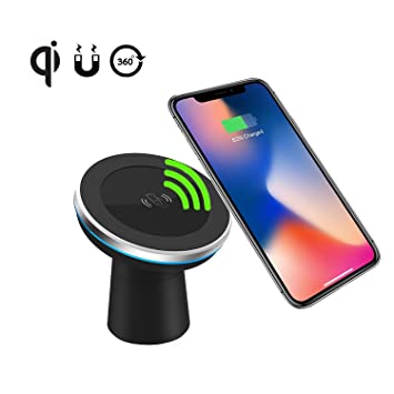 Support voiture qi iphone