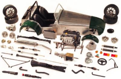 Voiture en kit anglaise