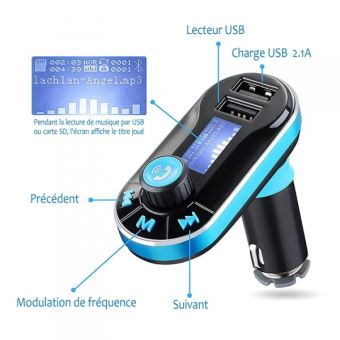 Kit bluetooth voiture iphone 7