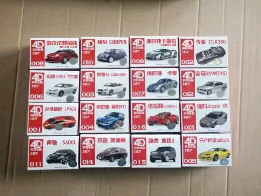 Voiture en kit miniature