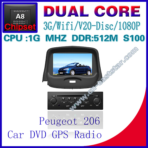 Kit bluetooth voiture 206