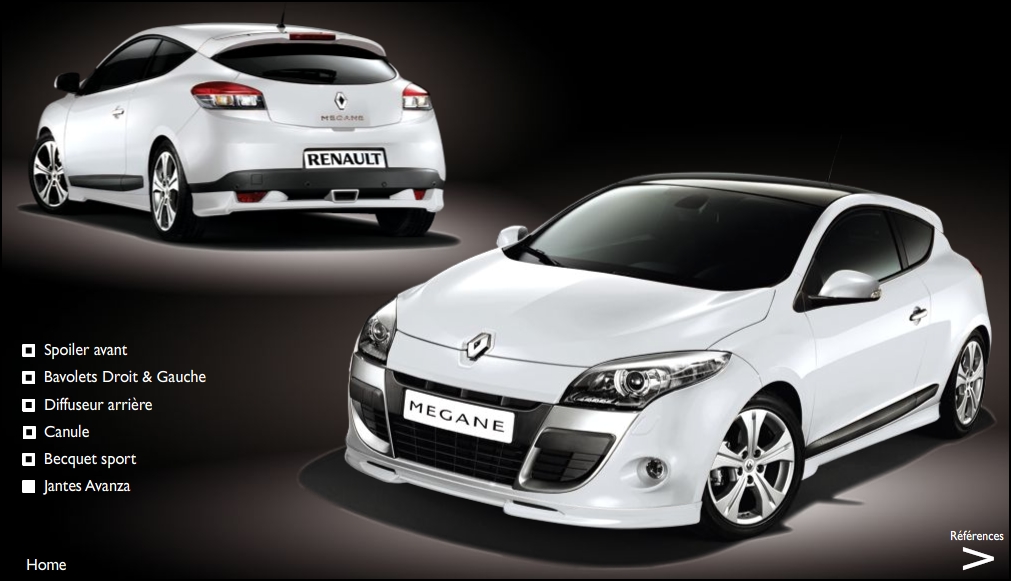 Kit voiture de sport