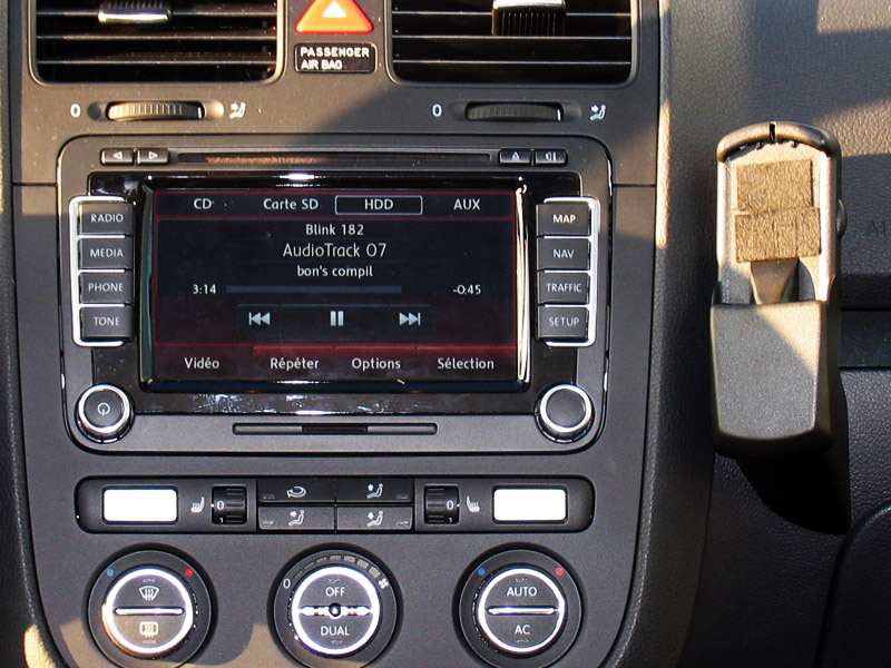 Kit bluetooth voiture golf 5