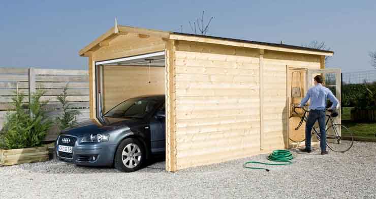 Garage voiture en kit pas chere