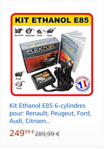 Voiture kit ethanol