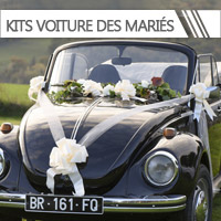 Kit voiture mariage pas cher