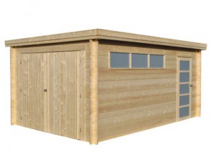 Garage voiture en kit bois