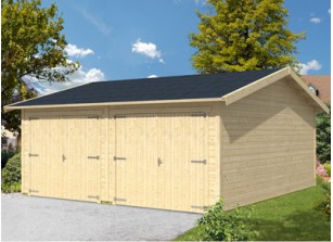 Garage voiture en kit bois