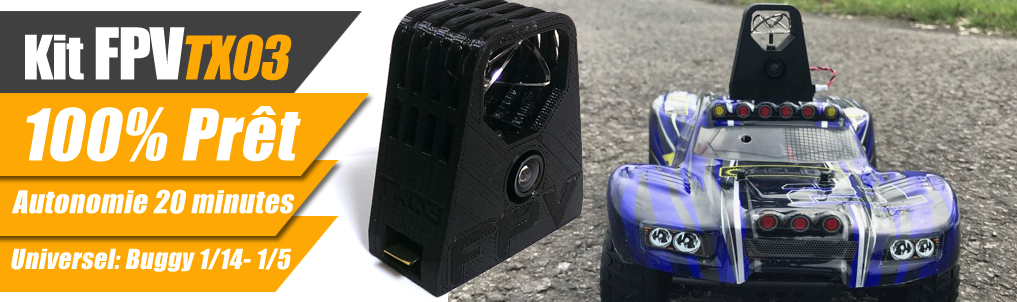 Kit fpv voiture rc