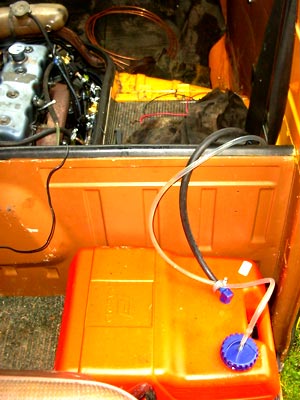 Kit voiture huile de friture
