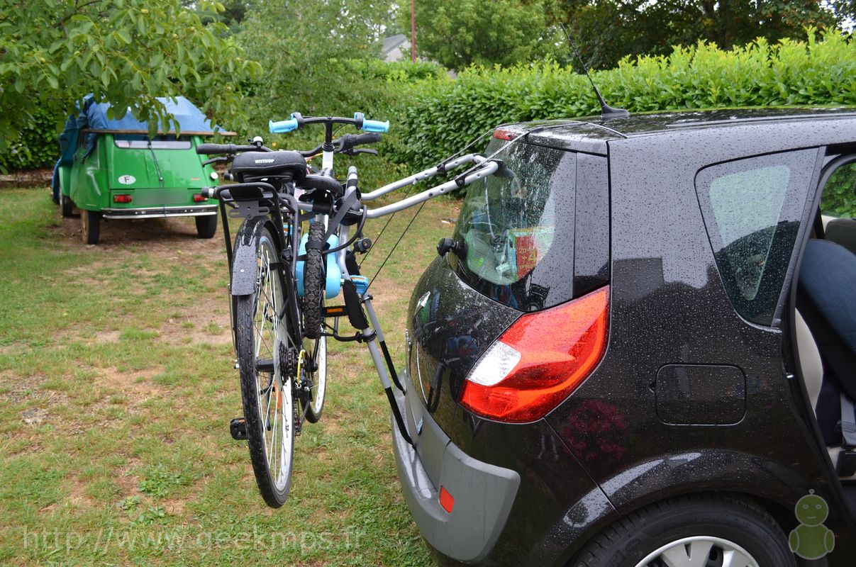 Support velo voiture décathlon