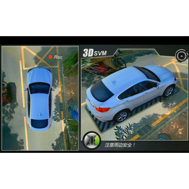 Kit 4 camera voiture