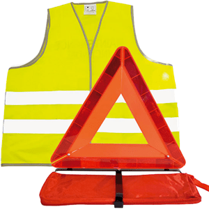 Kit voiture gilet triangle