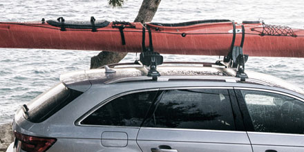 Support voiture kayak