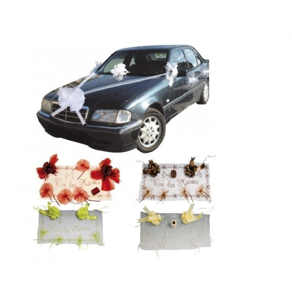 Kit voiture mariage pas cher
