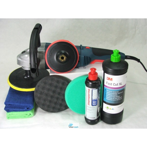 Kit lustrage pro voiture 3m bouchon vert