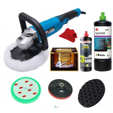 Kit lustrage pro voiture 3m bouchon vert