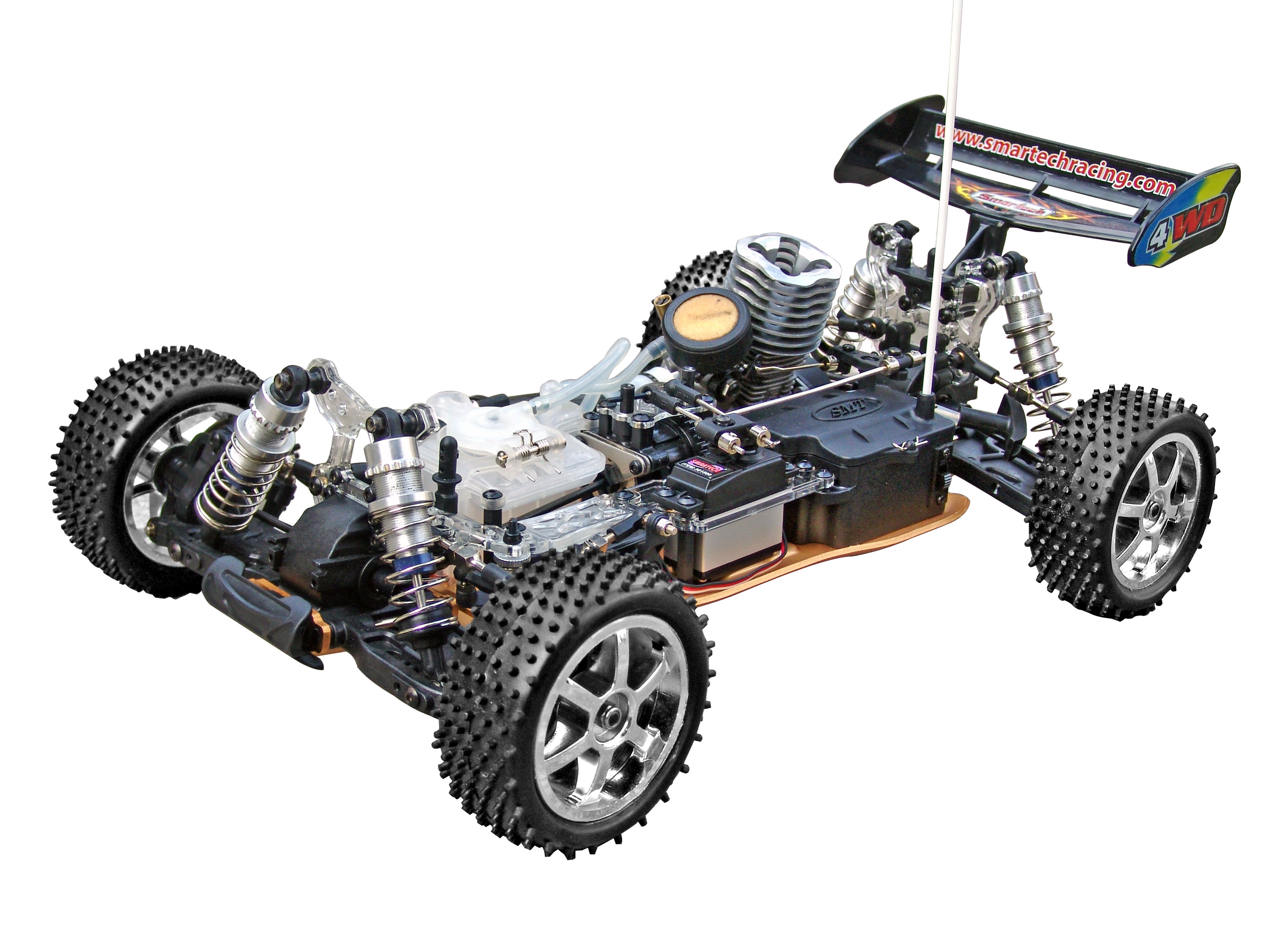 Voiture thermique 1/10 en kit