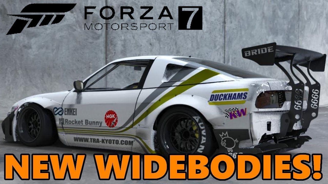 Voiture kit carrosserie forza 7