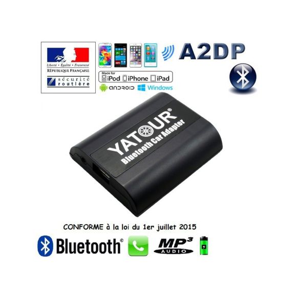 Kit bluetooth voiture 407