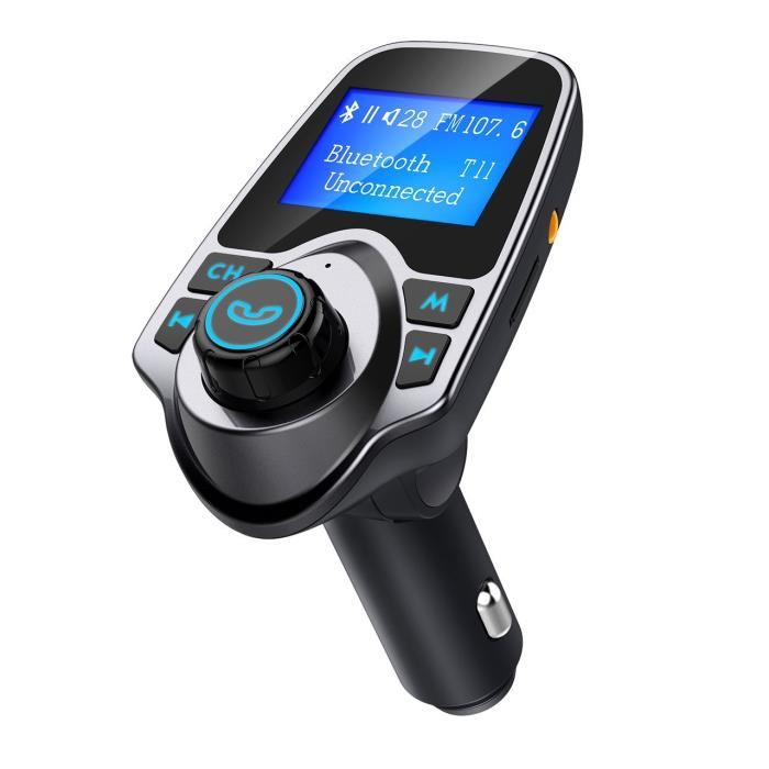 X-century® kit voiture bluetooth transmetteur fm avec micro