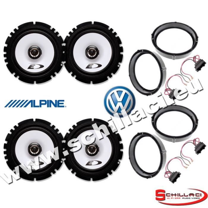 Kit 4 haut parleur voiture
